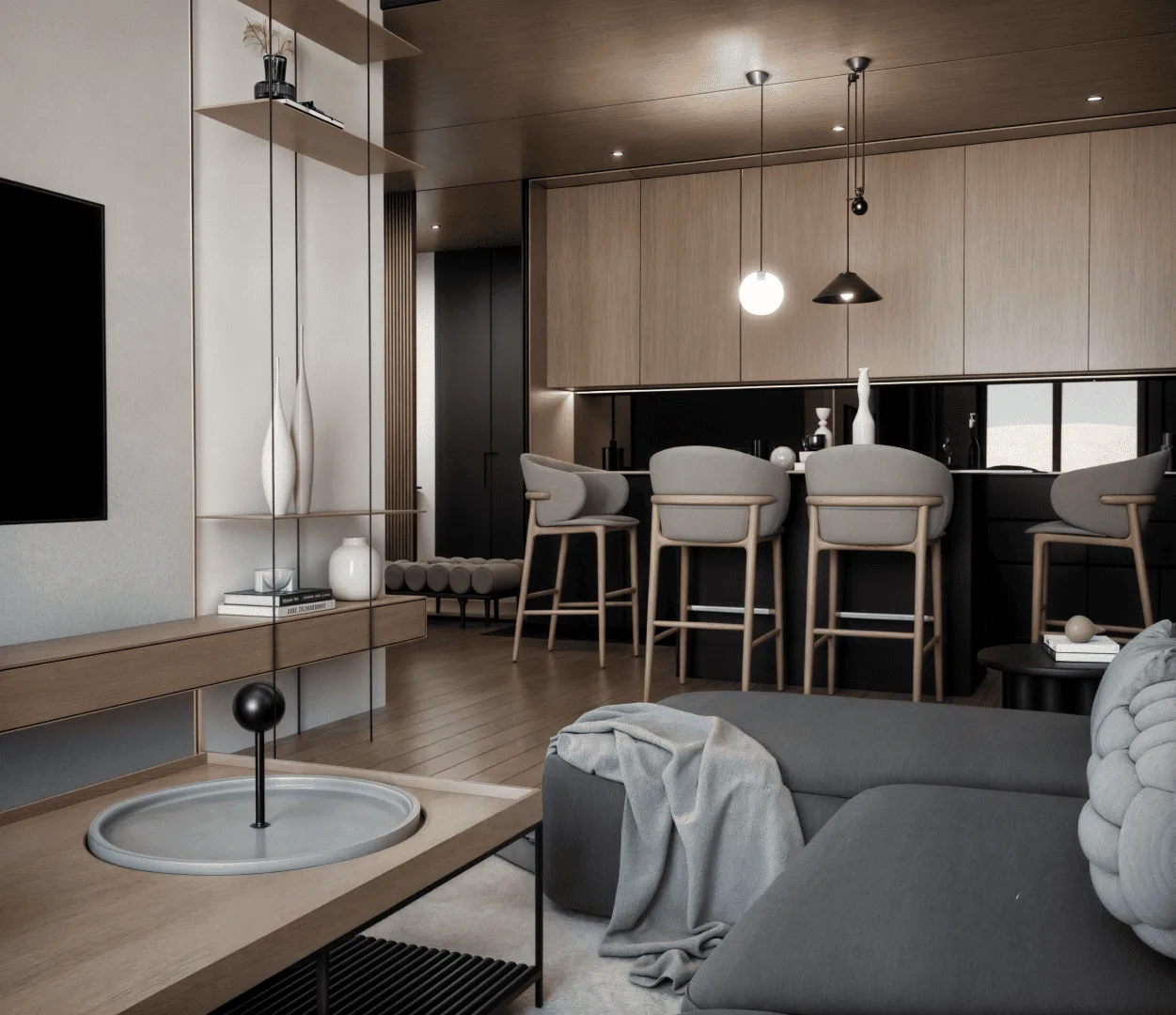 Apartment Sakura 1/24, Beograd, Srbija, QBC Architects, prikaz 4 od 10
