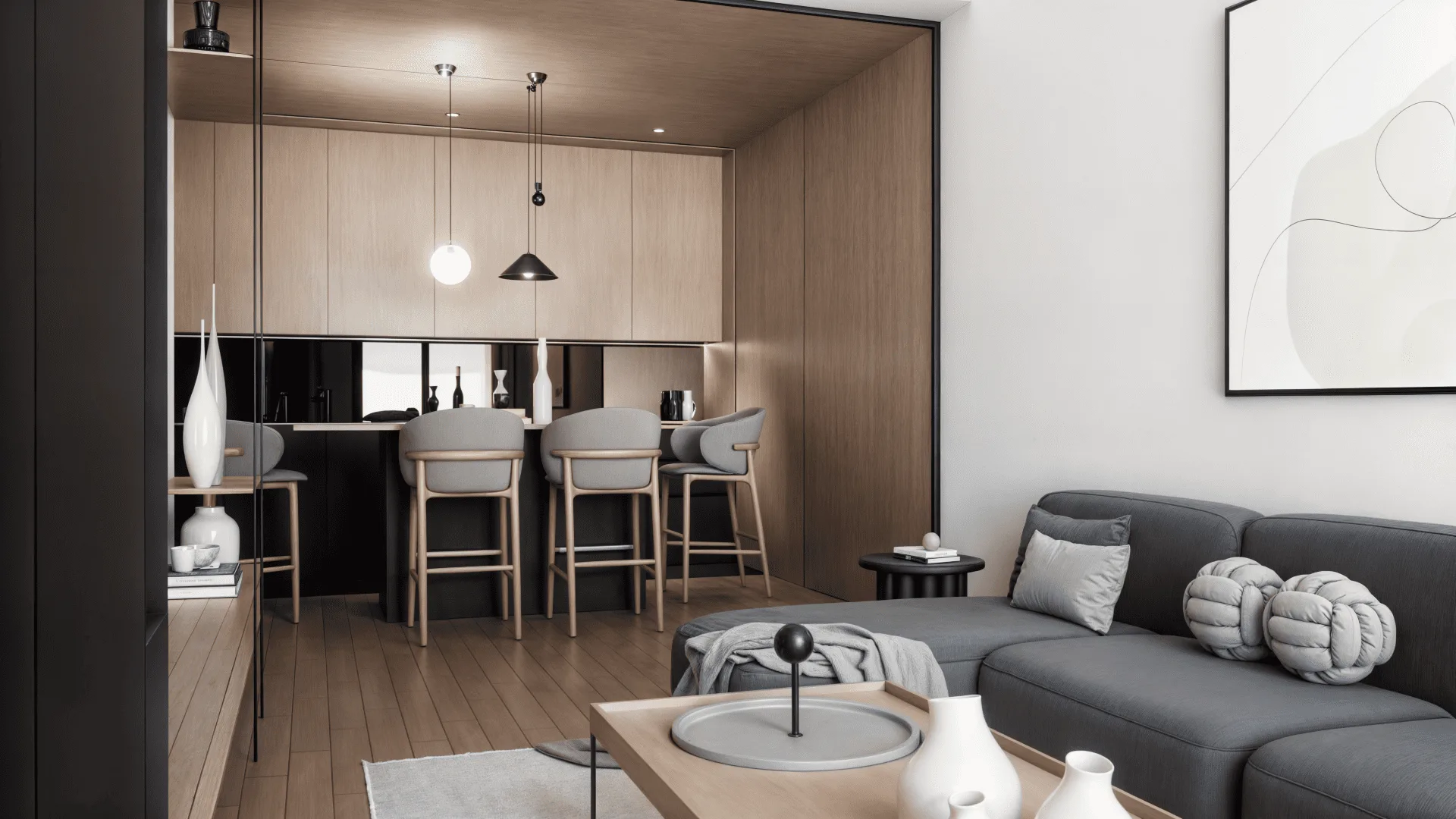 Apartment Sakura 1/24, Beograd, Srbija, QBC Architects, prikaz 5 od 10