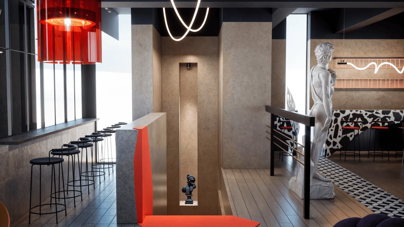 Caffe Spass, Belgrade, Beograd, Srbija, QBC Architects, prikaz 6 od 11