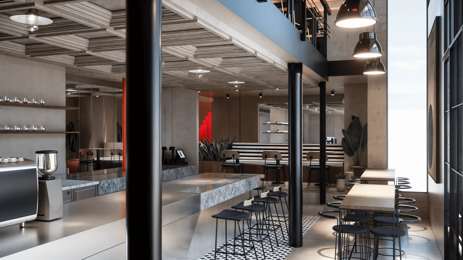 Caffe Spass, Belgrade, Beograd, Srbija, QBC Architects, prikaz 2 od 11