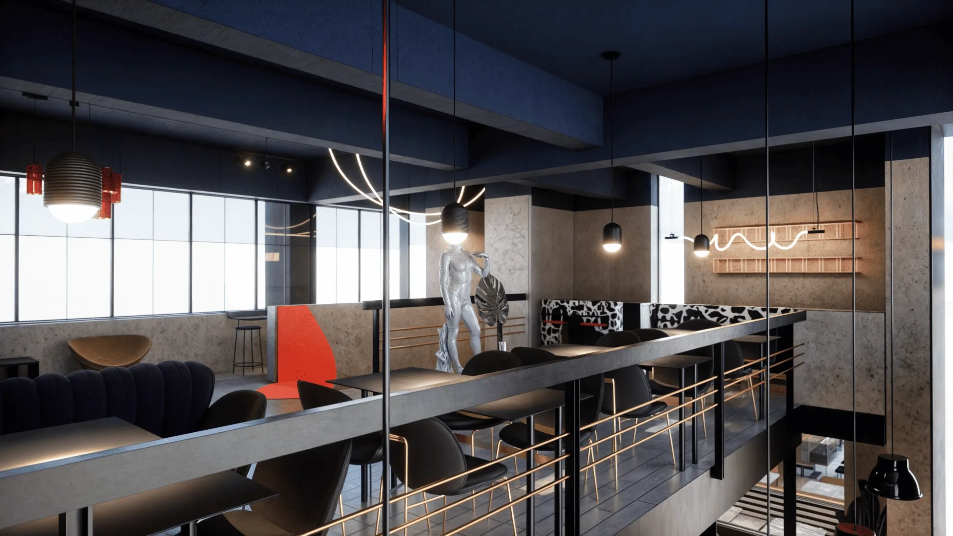 Caffe Spass, Belgrade, Beograd, Srbija, QBC Architects, prikaz 5 od 11