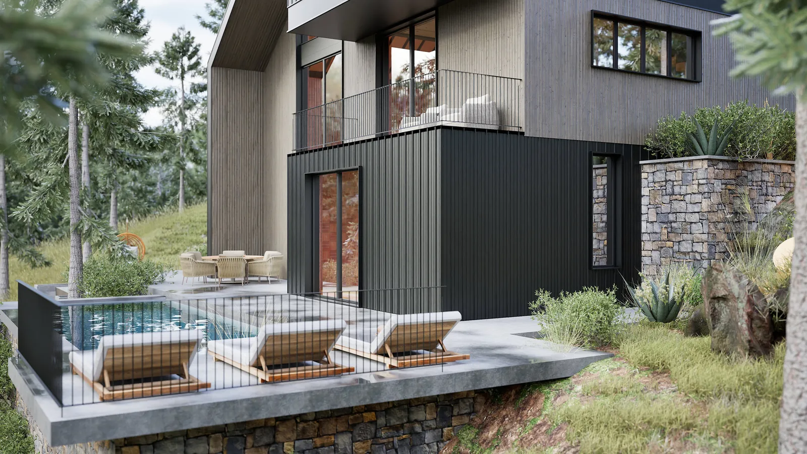Villa Duo, Divcibare, Divčibare, Srbija, QBC Architects, prikaz 7 od 21