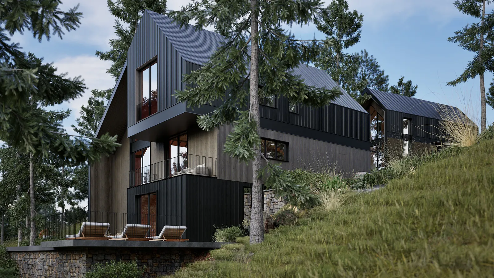 Villa Duo, Divcibare, Divčibare, Srbija, QBC Architects, prikaz 3 od 21